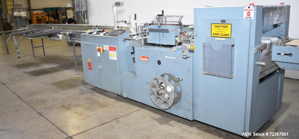 Shanklin HS1 Shrink Wrapper with Extended Infeed and Shanklin T72 Shrink Tunnel